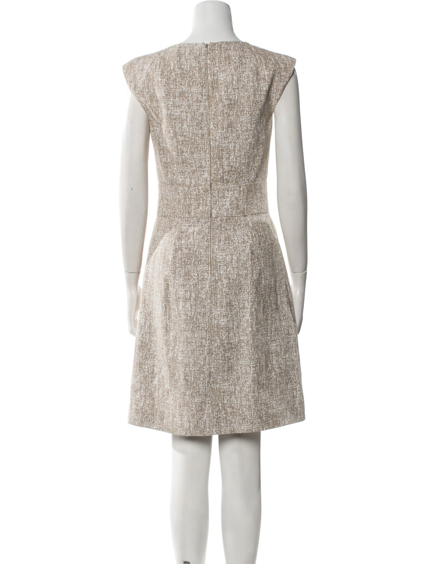 Michael Kors Linen Knee-Length Dress